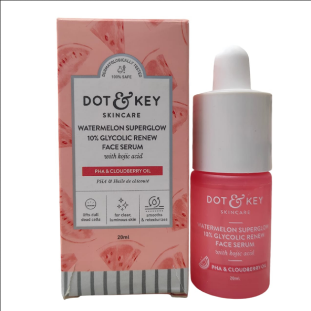 Picture of Dot and Key Watermelon 10% glycolic gentle exfoliating Face Serum-30ml