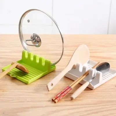 Picture of Plastic Spatula Holder, Kitchen Organizer for Fork, Spoon, Pot Holder