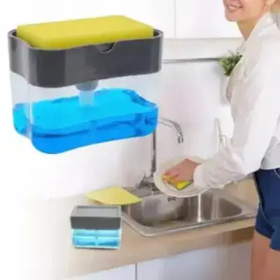 Picture of 2-in-1 Sponge Rack Soap Dispenser