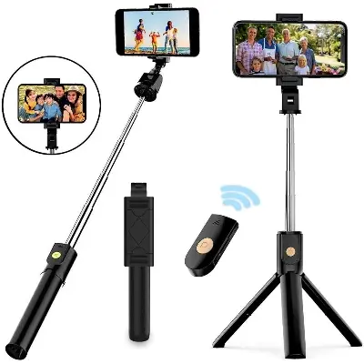 Picture of Q07 mobile phone bluetooth selfie stick