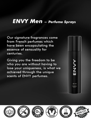 Picture of Envy Natural Spray Perfume For Men - 60ml