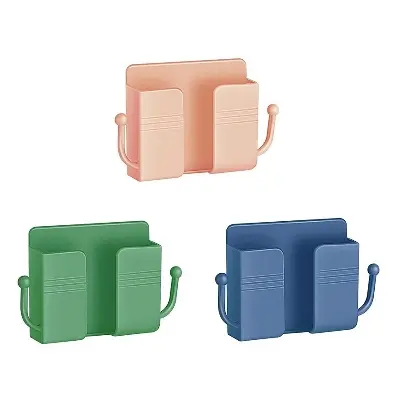 Picture of Mobile Phone Charging Hanging Holder Multifunction Wall Mounted Plug