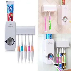 Picture of Toothbrush Holder - Automatic Toothpaste Dispenser