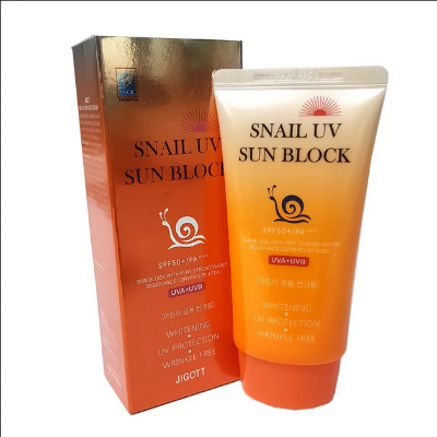 Picture of Jigott Snail Uv Sun Block Cream SPF50 + PA +++ 70ml