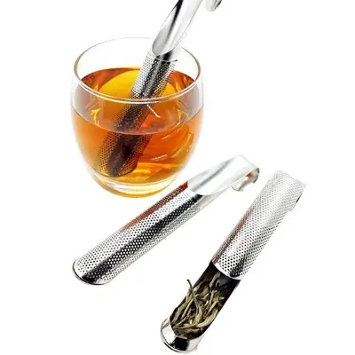 Picture of Stainless Steel Tea Leaf Strainer / Tea Pipe Filter / Tea Leaf Filter