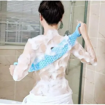 Picture of Silicon Bath Shower Body Brush Massager