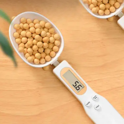 Picture of 500g/0.1g LCD Display Digital Kitchen Measuring Spoon Scales Electronic Digital Spoon Scale