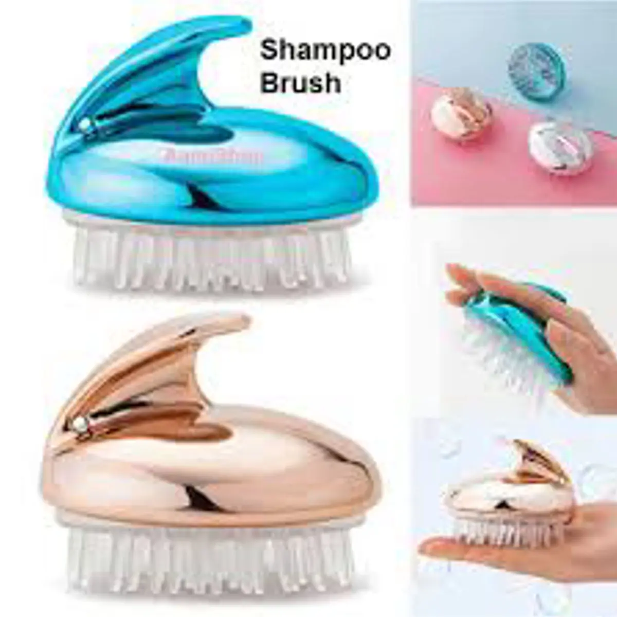 Picture of Silicone Shampoo Brush and Sculp