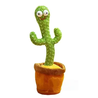 Picture of Talking & Dancing Cactus Mimicking Toy (USB CHARGING)-120 songs including Happy Birthday
