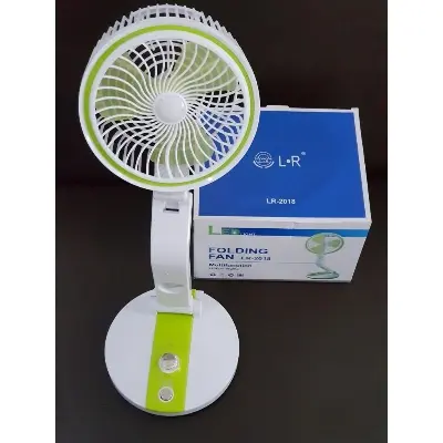Picture of USB Rechargeable Folding Table Fan with Light