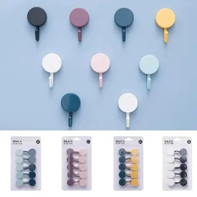 Picture of 10Pcs/Set Rotatable Seamless Adhesive Hook