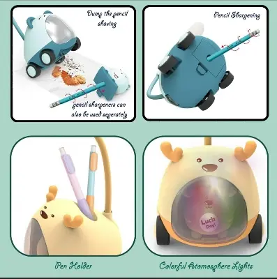 Picture of Desk Lamp Multi-purpose Eye-protection Adorable Household Mini Three-gear USB Lamp