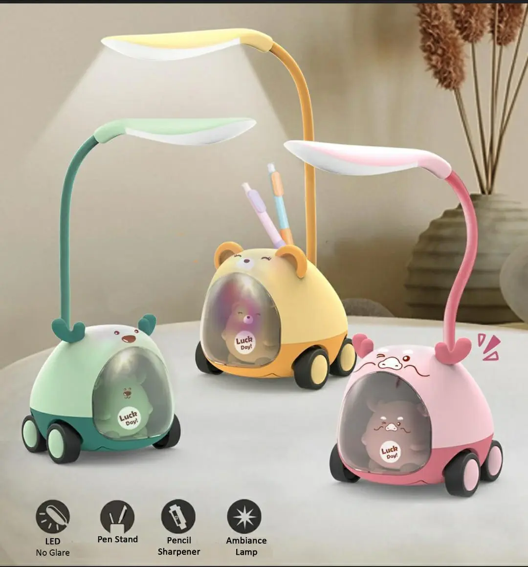 Picture of Desk Lamp Multi-purpose Eye-protection Adorable Household Mini Three-gear USB Lamp