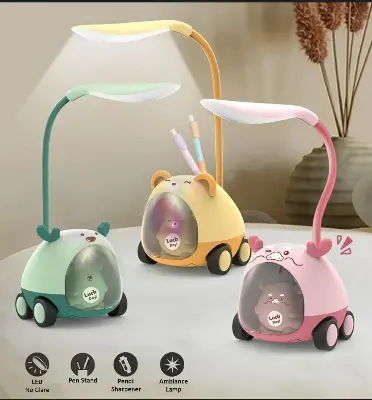 Picture of Desk Lamp Multi-purpose Eye-protection Adorable Household Mini Three-gear USB Lamp