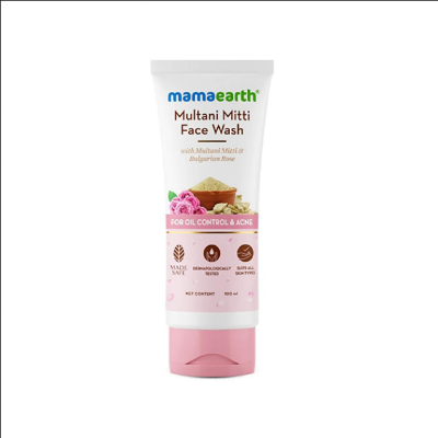 Picture of Mamaearth Multani Mitti Facewash for Acne & Oil Control 100ml