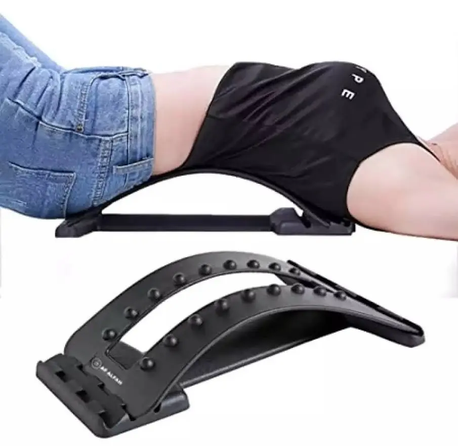 Picture of Back Massage Magic Stretcher Fitness Equipment Stretch Relax Mate Stretcher Lumbar Support Spine Pain Relief Chiropractic