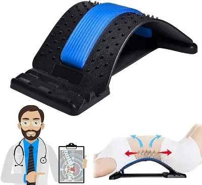 Picture of Back Massage Magic Stretcher Fitness Equipment Stretch Relax Mate Stretcher Lumbar Support Spine Pain Relief Chiropractic