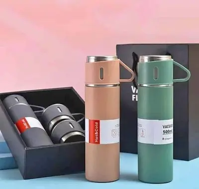 Picture of Stainless Steel Thermos bottle 500ml Thermal Vacuum Flasks Thermos Flask Double Wall Insulated Cup