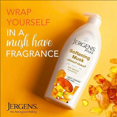 Picture of Jergens Softening Musk Moisturizer Body Lotion Pump 400 ml -UAE