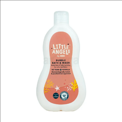 Picture of ASDA Little Angels Baby Bubble Bath & Wash 500ml