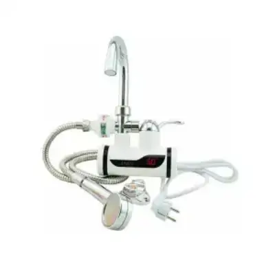 Picture of Hand Shower with Electric Digital Display Instant Hot Water Tap,Digital Bathroom Heater (Wall Mount)