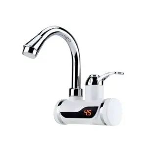 Picture of Instant  Digital Electric Hot Water Tap For Any Wall Mount With Led Display