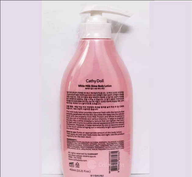 Picture of Cathy Doll White Milk Shine Body Lotion 450ml