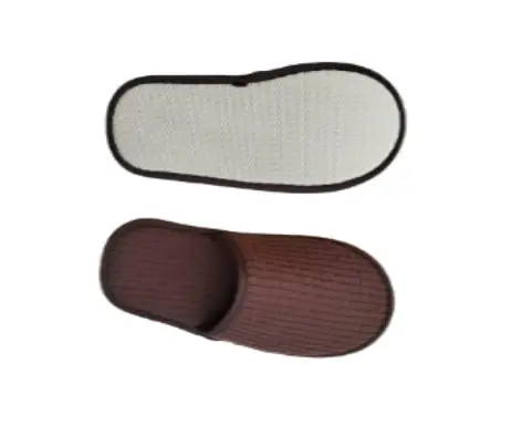 Picture of winter Fashionable Home indoor Strip coral Luxury home slippers for Men and Women