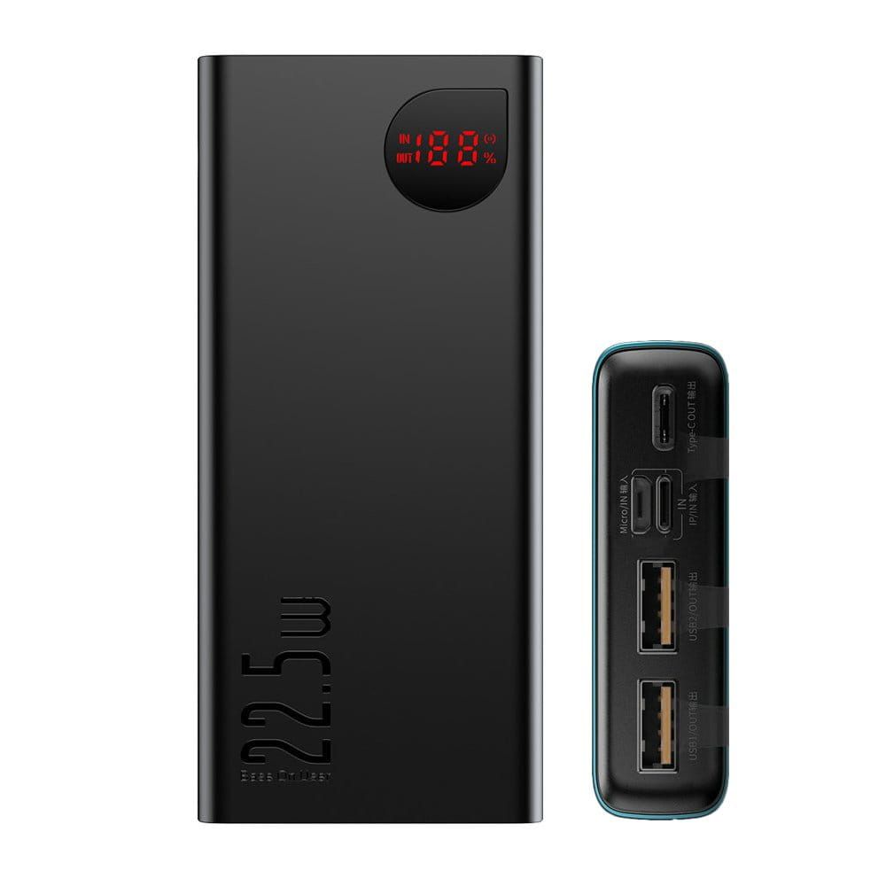 Picture of Baseus Adaman 22.5w 20000mAh Quick Charge Power Bank - Black