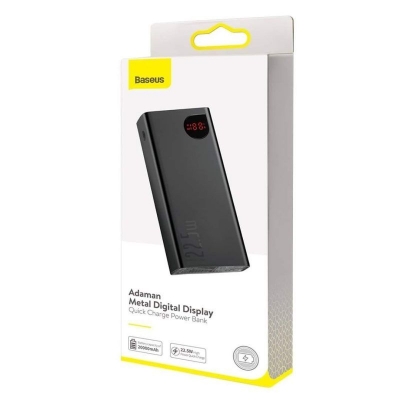 Picture of Baseus Adaman 22.5w 20000mAh Quick Charge Power Bank - Black