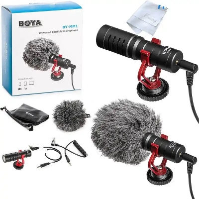 Picture of BOYA MM1 Microphone- Vlogging & YouTube Video Microphone For Smartphone, PC DSLR- (BOYA BY-MM1)

রিসেলার প্রাইসঃ 1,650৳