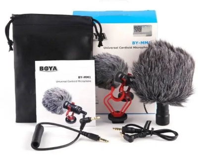 Picture of BOYA MM1 Microphone- Vlogging & YouTube Video Microphone For Smartphone, PC DSLR- (BOYA BY-MM1)

রিসেলার প্রাইসঃ 1,650৳