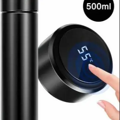 Picture of 500ml Thermos Stainless steel tumbler insulated water bottle cute coffee thermos cup LED Touch Display Temperature Vacuum Flasks