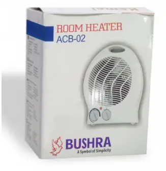 Picture of Bushra 2000W Room Heater for  Use, 3 Heat Settings, Fan- Mode