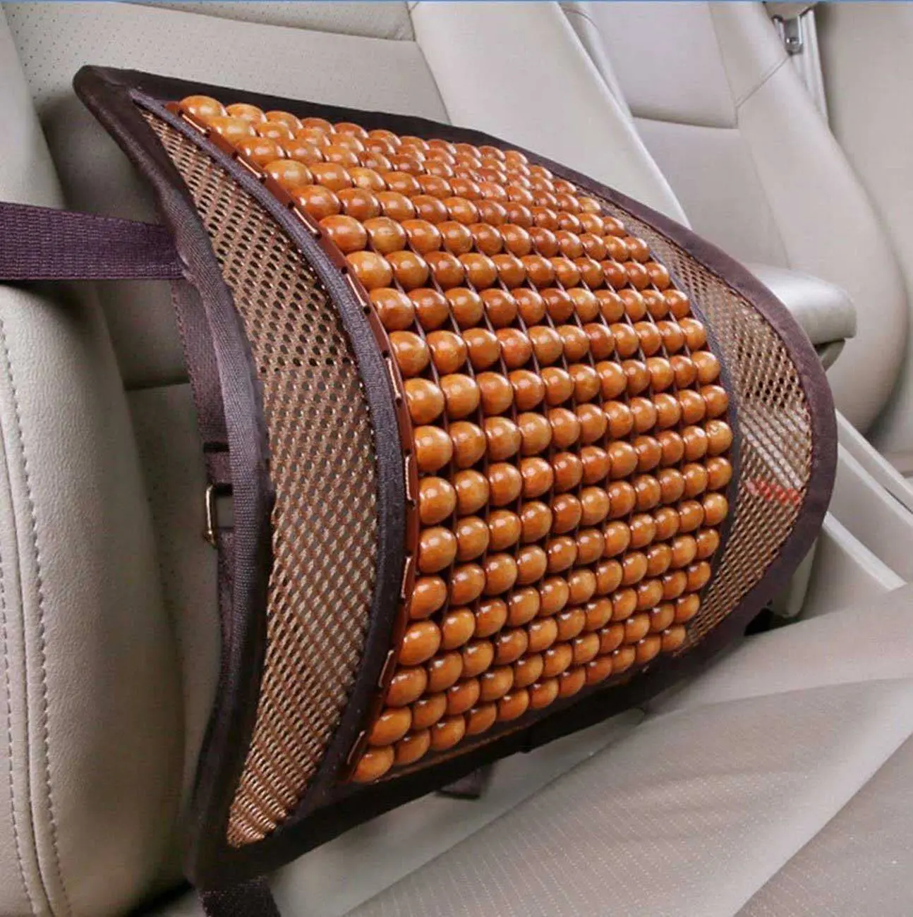 Picture of Sit Right Back Support Chair Support - Brown