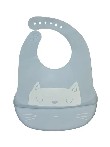 Picture of Silicone Baby Bibs with Food Catcher