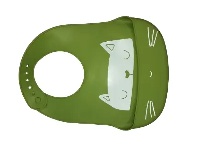 Picture of Silicone Baby Bibs with Food Catcher