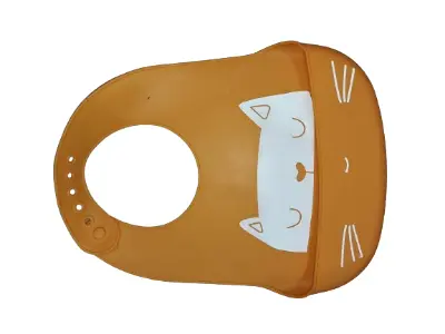 Picture of Silicone Baby Bibs with Food Catcher