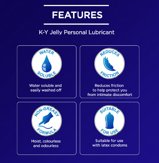 Picture of K-y Jelly Personal Lubrican.t 50g 2's Combo Pack