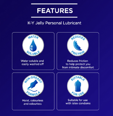 Picture of K-y Jelly Personal Lubrican.t 50g 2's Combo Pack