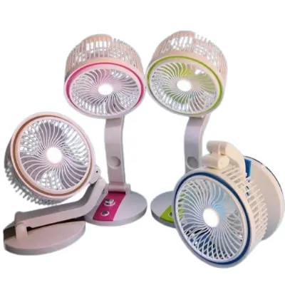 Picture of Folding Multi-function USB Charging Fan with builtin LED Light
