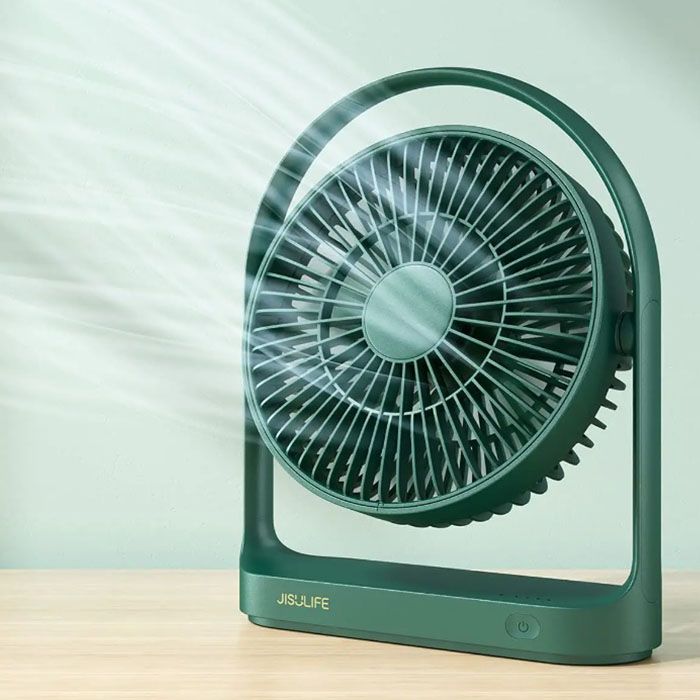 Picture of JISULIFE FA19 USB Portable Rechargeable Fan 4000mAh Battery with Type C Charging Port(1 year replacement warranty)