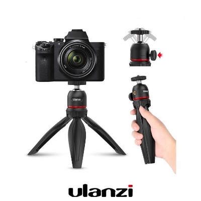 Picture of Ulanzi MT17 Mini Tripod With 360° Rotatable Ball Head For Phone Camera DSLR - Black