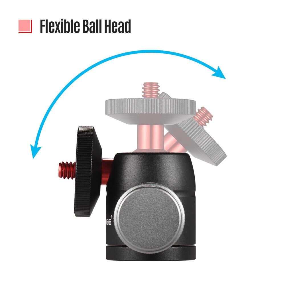 Picture of Ulanzi MT17 Mini Tripod With 360° Rotatable Ball Head For Phone Camera DSLR - Black