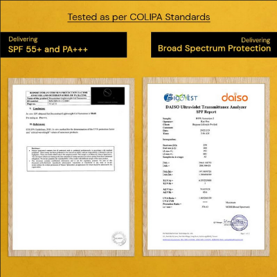 Picture of Deconstruct Lightweight Gel Water Resistant Sunscreen for Oily Skin SPF 55+ PA+++ 50g