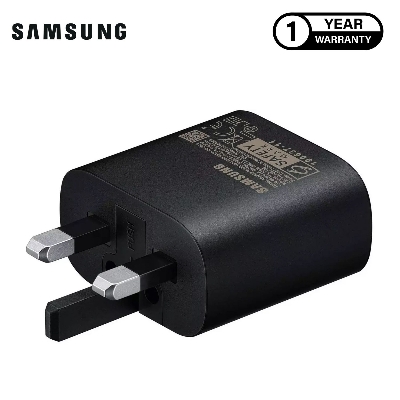 Picture of Samsung TA800 UK 25W Type-C PD Charger (Original, 1 Year Warranty) - Black
