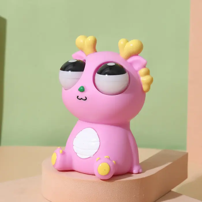 Picture of Olhos Explosivos Pinch Decompression Toy, Squeeze Dragon Doll, Brinquedo de ventilação