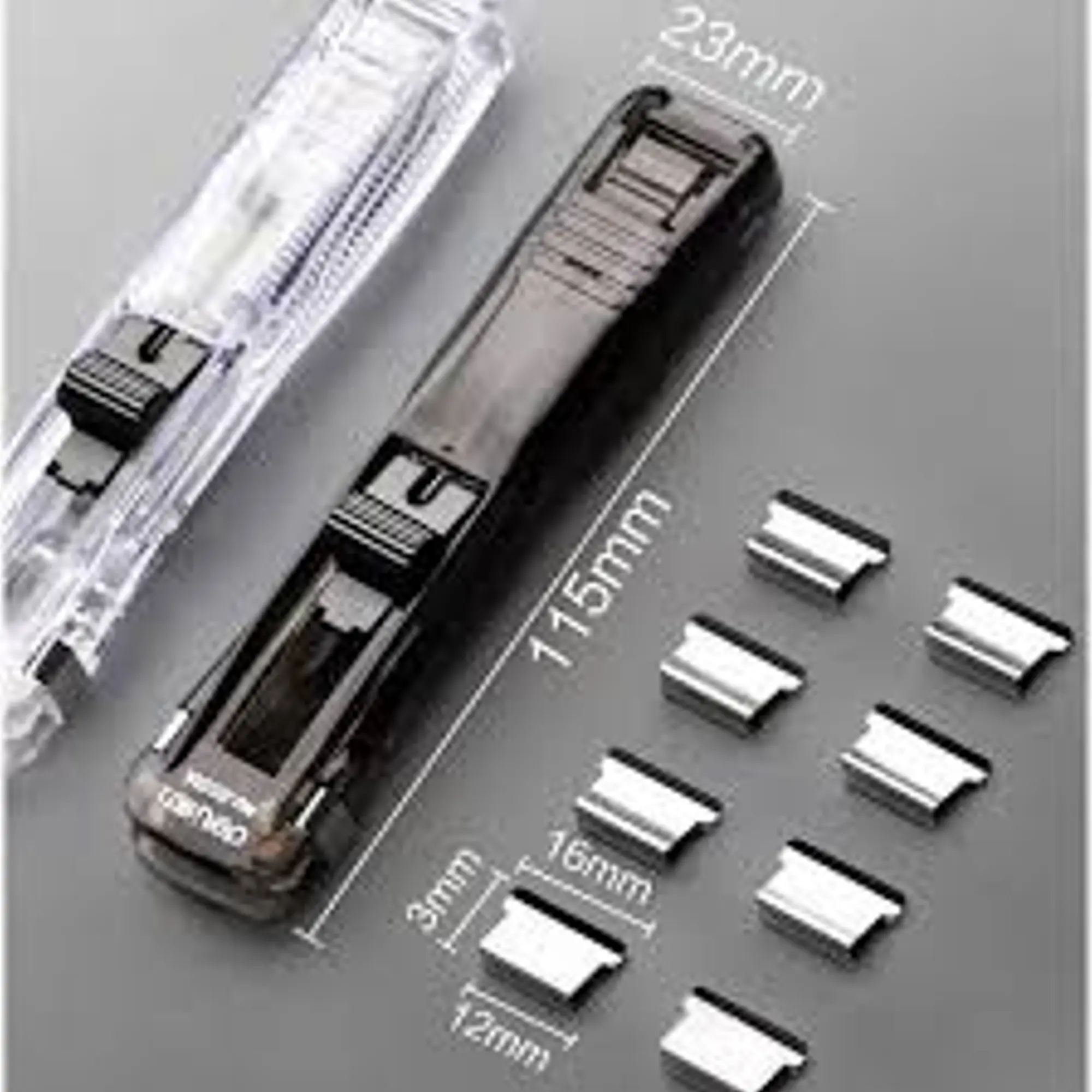 Picture of kayru Paper Clip Set Binder Clips Paper Clamps for Office School medium steel paper clip