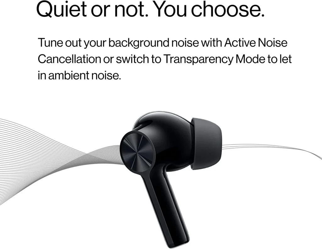 Picture of OnePlus Buds Z2 True Wireless Earbuds- Black Color(12 months replacement warranty) - Black
