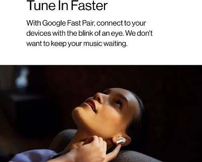 Picture of OnePlus Buds Z2 True Wireless Earbuds- Black Color(12 months replacement warranty) - Black